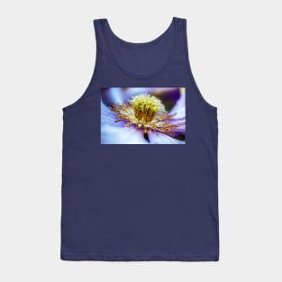 Water Drops On Clematis Flower Tank Top